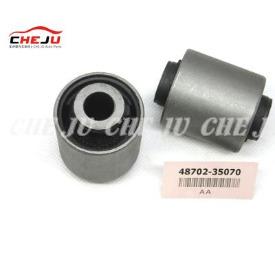 China Car Suspension System Car Bushing Parts Suspension Control Arm Rubber Bushing 48702-35070 for sale