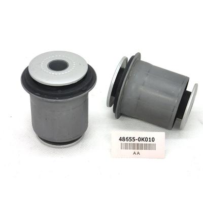 China Auto Suspension Parts 48654-0K010 48655-0K010 48655-60030 90389-T0001 90389-T0005 Suspension Control Arm Rubber Bushing For Toyota Crown for sale