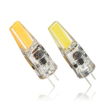 China Chandelier Best Seller 12V 24V Silicon COB G4 LED Lamp for sale