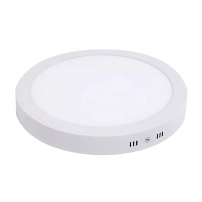 China Indoor Wholesale Cheap Surface Mounted SASO Ultra Thin Slim Round LED Flat Panel Light 6W For Indoor for sale