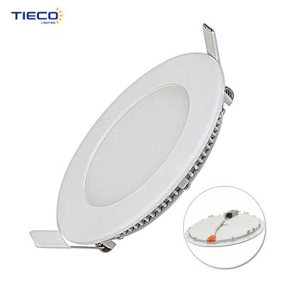 China Modern China LED Brand TILLUME 3W 5W 7W 9W 12W 15W 18W 24W Round Recessed Indoor Slim LED Panel Light for sale