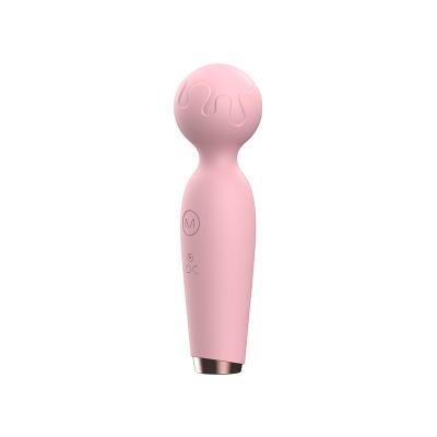 China Handheld Electric Back Neck Massager Magic Wand Personal Vibrator Knee Crystal Massage Wands Rechargeable Powerful Body Factory Wireless for sale