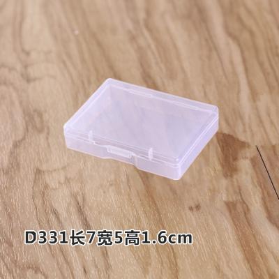 China Handmade Recycle Transparent Plastic Plastic Storage Rack Parts Box for sale