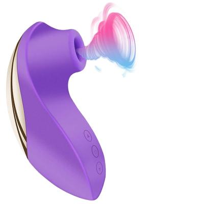 China Real Touch Feeling Female Clitoral Suck Vibrator 10 Force Simulators For Adult Women Products for sale