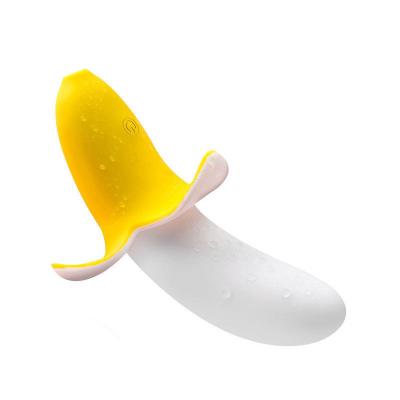 China 10 Frequency Vibration Banana Vibrator Sex Medical Silicone Toy Women Silicone G Spot Adult Clitoris Massager Dildo-for-Wom for sale