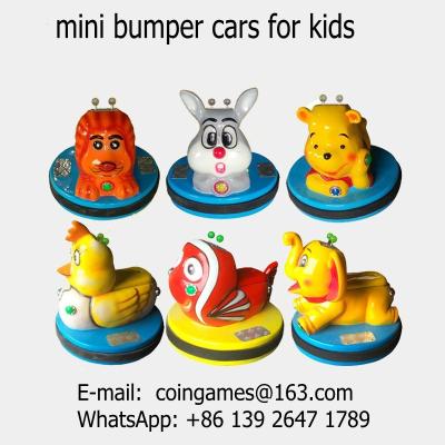 China 2018 New Amusement Park Equipment Kids Coin Operated Arcade Game Machine Children Mini Animal Battery Bumper Cars for sale