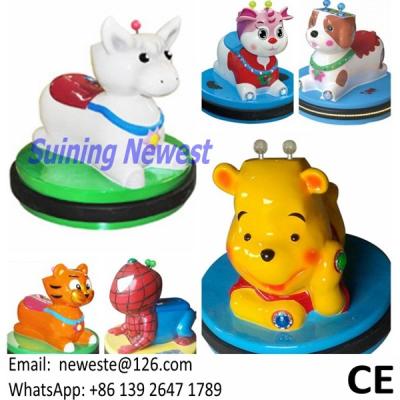 China Children Coin Operated Game Machine Small Battery Animal Bumper Cars for sale