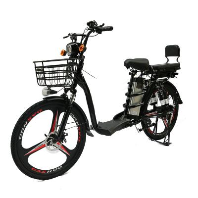 China 2021 Wholesale Multifunctional Electric Bike Electric Bike Adult Bouble Seat 48V High Power Electric Bicycle Ebike for sale