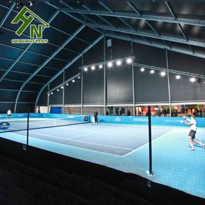 China hot dip galvanized badminton field tent/soccer football field tent tennis court tent made in china factory for sale