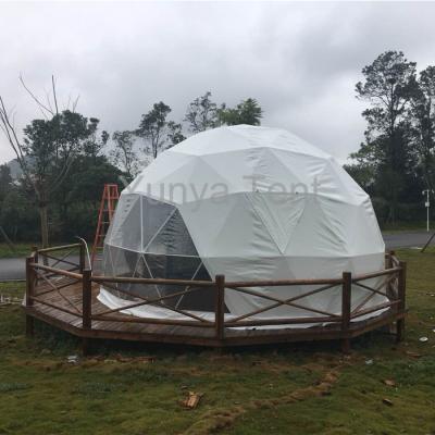 China UV resistance/waterproof/fireproof Canton eco garden igloo geodesic dome tent for sale for sale