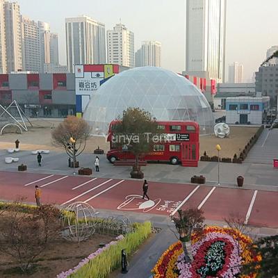 China High quality flame retardant waterproof eco transparent geodesic dome tent for sale for sale