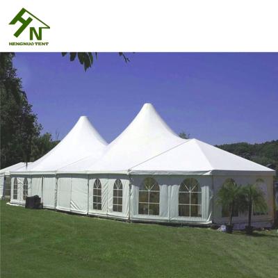 China Hot Galvanized Classic Conference Tent Wedding Tents 500 People With High Peak for sale