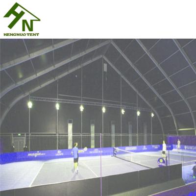 China Large Shelter TFS Curve Outdoor Badminton Field Marquee Events Tent Hot Galvanized for sale