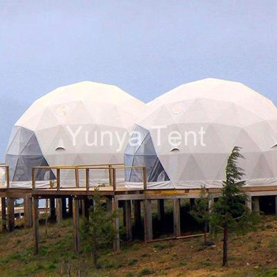 China Guangzhou Hotel Luxury Resort Flame Outdoor Tent Delay Dome Elegant White Tents for sale