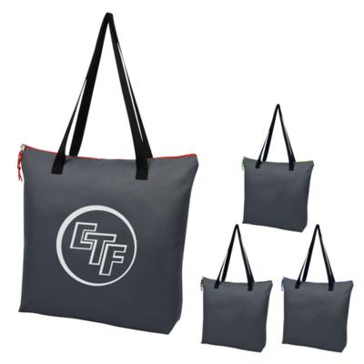 China Tote Bag The Fine Quality Logo Shopping Bags Custom Made Of Plastic for sale