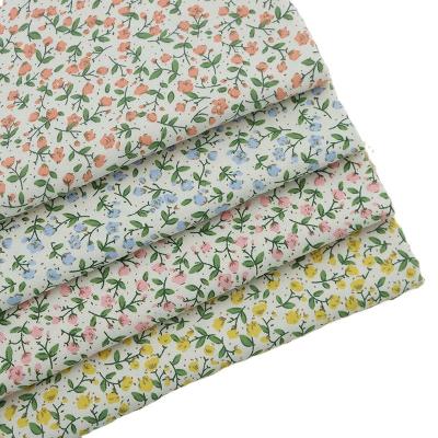 China Fashion Product Twill Weave Water Paste Printing Floral High Quality Non-conductive Best Selling Fabric For Women's Shirts Children's Dress for sale