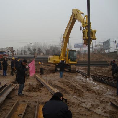 China PILE Vibratory Hammer, Ram, Excavator Mounted Side Grip Vibratoy Hammer for sale