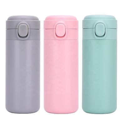 China PORTABLE Summer Temperature Display Thermos Bottle 400ml Promotional Intelligent 304 Stainless Steel Food Grade Led Vacuum Bottle for sale