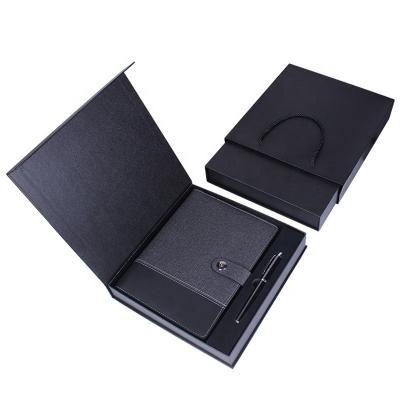 China Luxury Powerbank Notebook + A5 Notebook Diary Power Bank 10000mah Gift Set With Pen Wedding Giftset Wireless Charger Notebook With USB Stick for sale