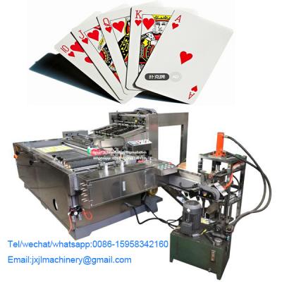 China Automatic PK54-55 Hotels Playing Cards Cracking And Interfiler for sale