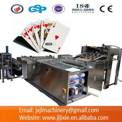 China Automatic PK108-110 Playing Cards Making PK Machine for sale