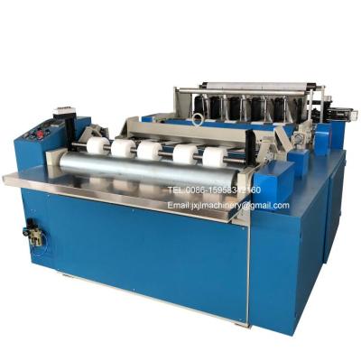 China JL-M1200 Hotels Automatic Facial Tissue Soft Cotton Rolls Making Machine (One Output Five Rolls) for sale