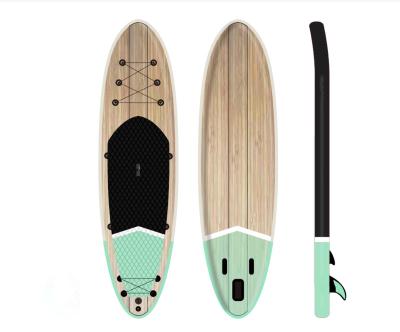 China New Design Unisex Paddleboard Surfboard Sip Boards Inflatable Rich Color Wood Grain Design for sale