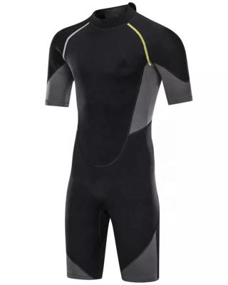 China High Quality Customization Surfing Diving Antibacterial Short Sleeve Beach Support Neoprene Wetsuit Smooth Skin Wetsuit Legs Short Sleeve for sale