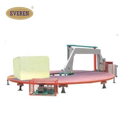 China Hotels Mattress Sponge Foam Horizontal Circular Cutting Machine for sale