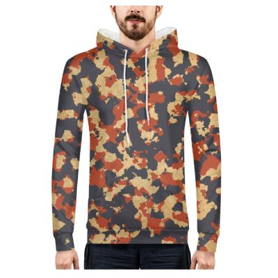 China National Fashion Design 3d Sublimation Sweatshirt Men Anti Shrink Customization All Over Print Custom Hoodies for sale