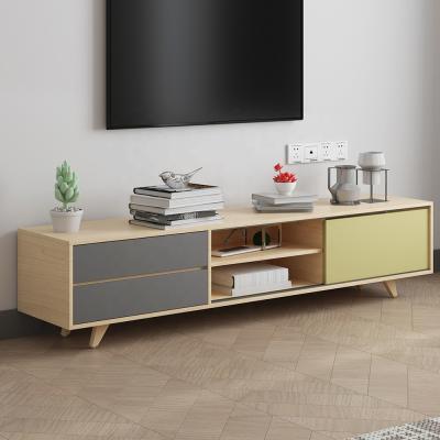 China Modern Hotel Storage Drawer TV Rack Table Console Cabinet Environmental Friendly Material for sale