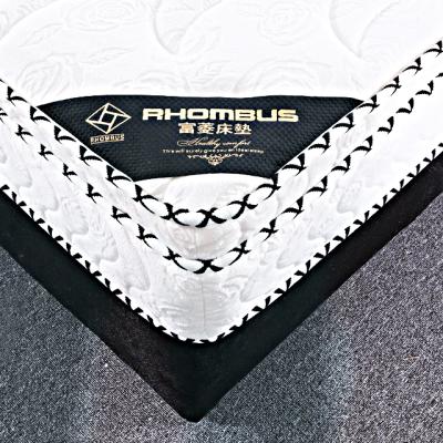 China Home Furniture Luxury Queen Hybrid Natural Latex Foam Bed Base For Hotel A09 for sale