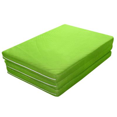 China Home Furniture 3 / Tri Folding Portable Egg Foam Outdoor Floor Mattress Sale A18 for sale