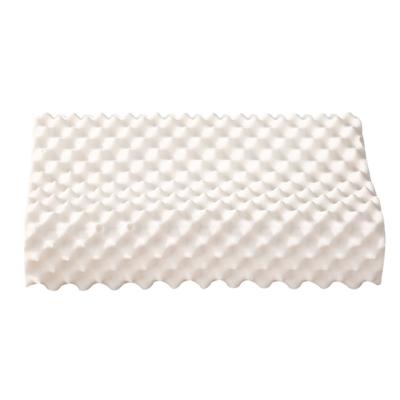 China Thailand Dunlop Natural Anion Natural Use Latex Foam Cutout Wedge Bed Pillow PI013 for sale