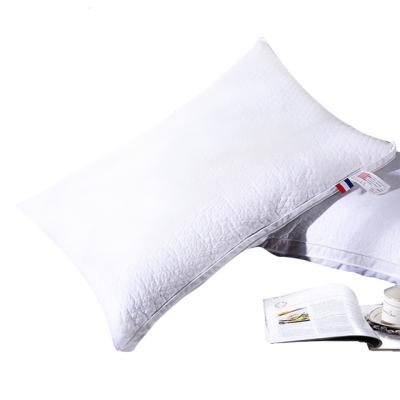 China Wholesale Use Normal Microfiber Feather Goose Down Hotel Pillow Inserts PI004 for sale