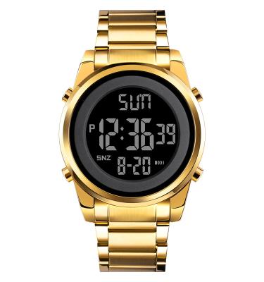 China Hot Sale Skmei Alarm 1611 Luxury Brand Gold Mens Digital Watch Digital Watch Chronograph Men Watch Wrist for sale