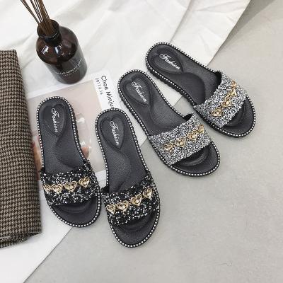 China Hot Selling Fashion Trend Summer Spring Women Girls Female Beach Pedicure Flip Flop Outdoor Home Slippers and Sandal for sale