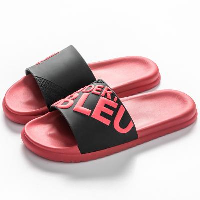 China 2021 New Arrivals Light Weight PVC Slide Shoes Men Boys Summer Sandals Indoor Outdoor Cool Slippers for sale