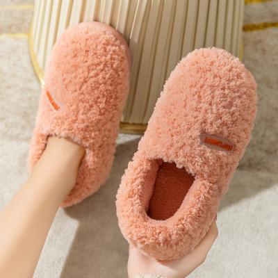 China 2021 fashion trend new arrivals cotton men's cotton fuzzy home slippers soft winter slipper for men for sale