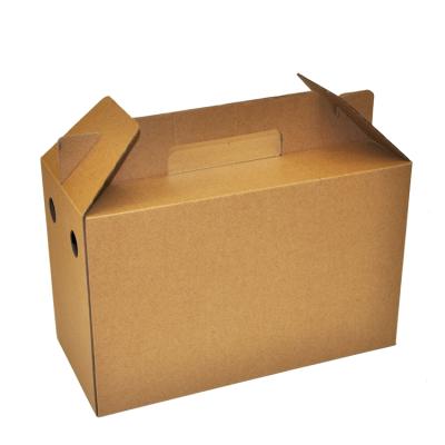 China Good Quality Disposable Kraft Paper Folding Shipping Boxes Cardboard Boxes Paper Takeout Container Packing China 25days for sale