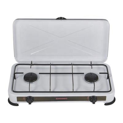 China Outdoor CE Standard Gas Cooker Europe Double Burner Gas Cooker With CE Certification for sale