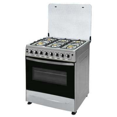 China Household 6 Burner Domestic Gas Stove With Oven for sale