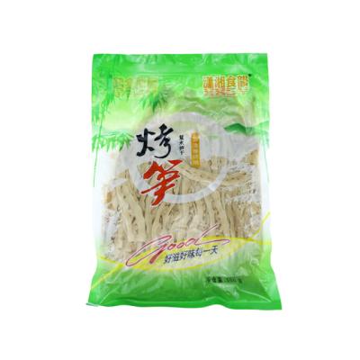 China Fujian specialty NO-foam PRESERVED hair dried bamboo sprouts open bag fried 500G*25 rural young bamboo sprouts roasted for sale