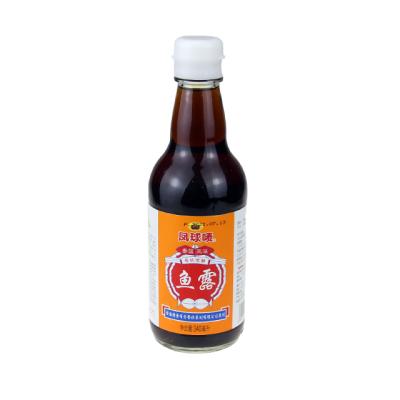 China Instant Kimchi Seasoning Seasoning Thai Traditional Fermented Sauce 340ML*24 Original Fish Sauce for sale