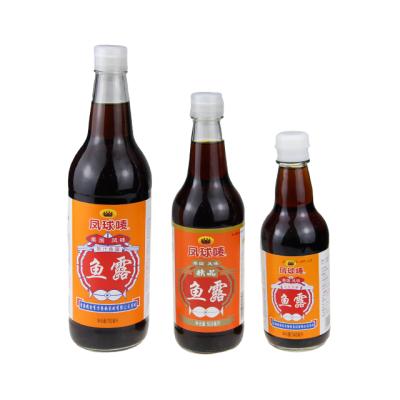 China Thai Instant Flavoring Kimchi Shrimp Oil Sauce 750ML*12 Fermented Original Fish Sauce for sale