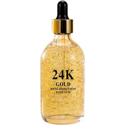 China OEM Anti Aging Anti Wrinkle 24k Gold Foil Essence Face Care Serum 50ml for sale