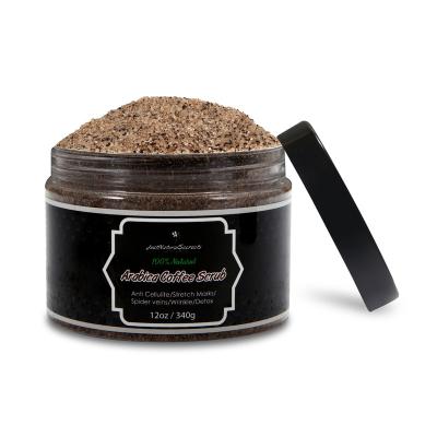 China Anti Cellulite Exfoliator Coffee Sugar Body Scrub For Stretch Mark Treatment 250 Grams for sale