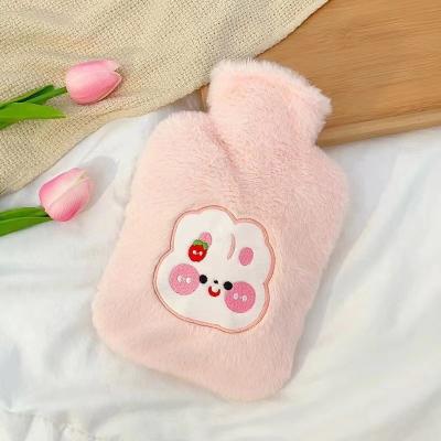 China Explosion-proof Warmer Bag Irrigation Hot Water Bag Plush Water Injection Hot Water Bag Hand Heater for sale