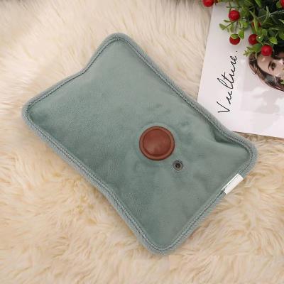 China Flexible electric supply of new heat European standard / American standard / national standard electric fleece hot water bag hand warmer for sale