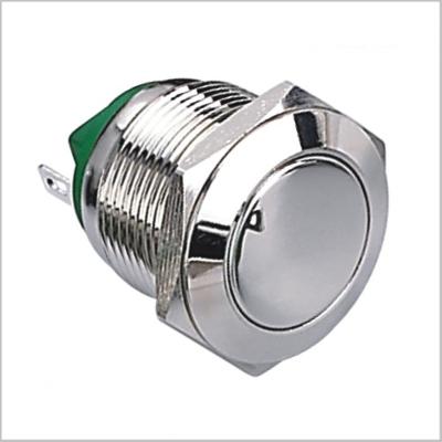 China ELEWIND 19mm Sealed Metal Nickel Plated Brass Switch for Doorbell (PM191F-10/J/N) for sale